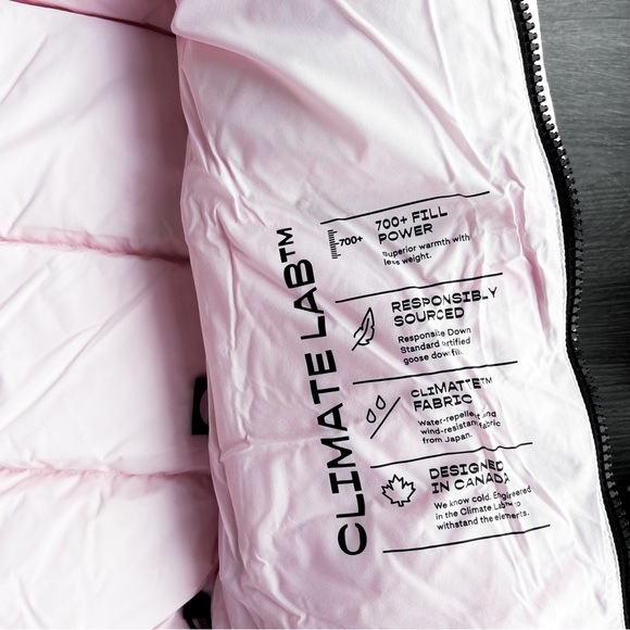 Aritzia chalk pink climatte original superpuff jacket - Picture 8 of 15